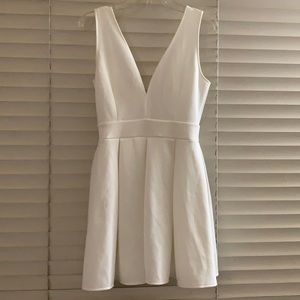 White Circle Dress